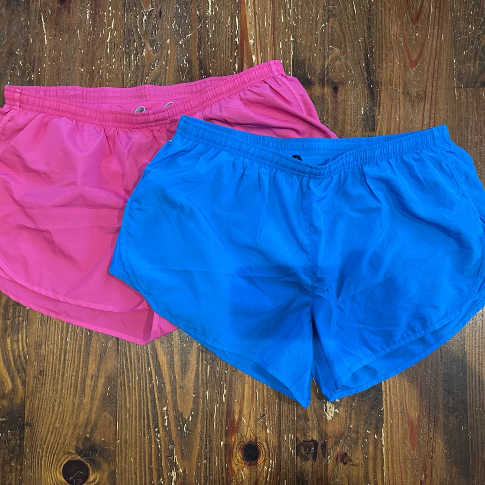 Nike Dri-FIT Electric Blue & Pink Shorts *Lot of 2*